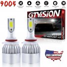 LED Headlight Kit 9145 6000K White Bulb Fog Light for Chevy Silverado 2003-2007