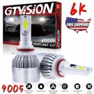1300W LED Headlight 9005 HB3 White 6000K High Beam Bulb for Kia Optima 2016-2019