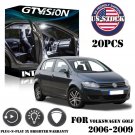 20x Error Free White LED Interior Lights Kit Fit VW Golf 5 MK5 GTI Rabbit 06-09