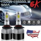 9005 HB3 Upgrade LED Headlight Bulb for Ram 1500 2500 3500 w/projector 2016 2017
