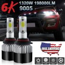 High Power 9005 HB3 LED High Beam Headlight Bulb Super Bright 6000K Free Return