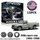 15x LED Interior Lights Package kit Fit 95-98 Chevy Silverado GMC Sierra +Tool