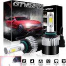 9006 LED Headlight Bulbs Kit 198000LM 6000K White Light Super Bright HID Replace