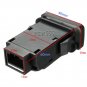 Blue Switch Push Button LED LIGHT BAR for Toyota Hilux Tacoma Fortuner Tundra