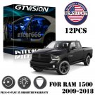 12x Blue LED Interior Lights Package Kit Fit 2009 - 2016 2017 2018 RAM 1500 #US