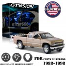 3x Blue LED Interior Lights Package Kit Fit 1988-1998 Chevy Silverado GMC Sierra