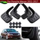 4x Set Splash Guards Fender Mud Guards Mud Flap Fit For 2014-2018 Porsche Macan