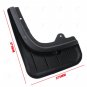 4x Set Splash Guards Fender Mud Guards Mud Flap Fit For 2014-2018 Porsche Macan