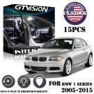15x Error Free White LED Interior Light Kit Fit 2005-2015 BMW 1 Series E87 +Tool