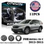 11x White LED Interior Lights Package Kit Fit Honda CR-V 2013 - 2014 2015 #US