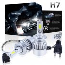 H7 1300W 195000LM LED 2018 Xenon White Headlight Kit High Low Beam Bulbs 6000K