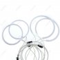4pcs CCFL 6000K White Angel Eyes Halo Ring Kit For 2006-2013 Lexus IS250 IS350