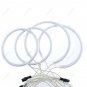 4pcs CCFL 6000K White Angel Eyes Halo Ring Kit For 2006-2013 Lexus IS250 IS350