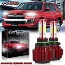 For 1995-2018 Toyota 4Runner LED Xenon Conversion KIT 4-Side Headlight Fog Light