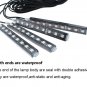 LED Full Color Interior Strip Kit Under Dash Foot Well Seats Inside Lighting RGB