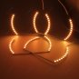 Multi-Color RGB Angel Eyes Halo Ring Lights For Chevy Silverado 07-13 Headlight