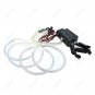 6000K White CCFL Angel Eyes Halo Ring Kit For 2004-2008 Mazda 3 Sedan Hatchback