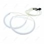 6000K White CCFL Angel Eyes Halo Ring Kit For 2004-2008 Mazda 3 Sedan Hatchback