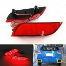 2x Len Rear Bumper Reflector LED Tail Stop Brake Light For Subaru Impreza 207-19