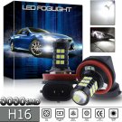2X H8 H11 H9 Fog Light 6000K White Super Bright LED Prpjector Driving Bulb DRL