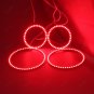 RGB SMD For Hyundai Tiburon 2003-2006 LED Headlight Angel Eyes Halo Rings Kit