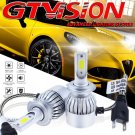 H7 1300W 195000LM LED Headlight Bulb Conversion Kit 6000K Diamond White COB Chip
