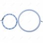 4pcs RGB Colorful LED SMD Angel Eyes Halo Rings Lights For VW Golf Mk4 1997-2003