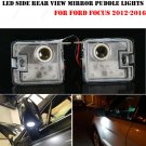 2x No Error LED Side Rearview Mirror Puddle Light Fit Ford Mondeo MK4 2007-2014