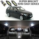 20x Xenon SMD White LED Interior Light Package Kit For BMW E61 Touring 2004-2010
