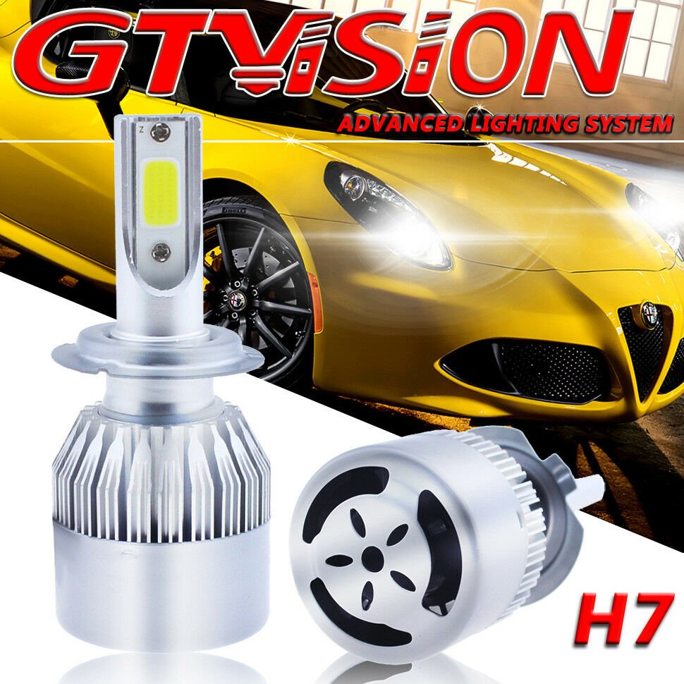 H7 LED Headlight Lamp Conversion Kit For Mercedes C300 B200 C230 C250 C240 6000K