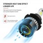 H11 Low Beam 1320W LED Headlight Bulb for Toyota Camry 07-18 Sienna Tacoma Prius