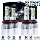 H9 + H11 Combo LED Headlight For Nissan Maxima Murano Rogue 2016 2017 Hi/Lo Beam