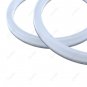 4Pcs 131MM LED Angel Eyes RGB Halo Ring Cotton Light For BMW E36 E38 E39 E46 12V