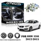 18x White LED Interior Lights Kit For BMW 3 Series F30 320i 328d 328i 335i 12-15