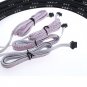 4 × Under Car RGB LED Strip Tube Underbody Underglow Glow Neon Light System