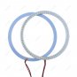 4Pcs White SMD Halo Rings For BMW E90/E91 LCI 3 Series LED Angel Eye 100mm+120mm
