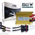55W Gold Slim HID Xenon Light Conversion Kit 9007 HB5 Hi-Lo 6k 8k 10k Dual Beam