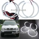 4pc For BMW E53 X5 99-04 Angel Eyes Halo Rings Light Kit White