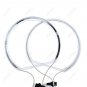 4PCS 131MM+146MM CCFL Red Headlight Angel Eye Halo Rings Light Kit For BMW E46