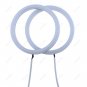 6x 85mm 90mm 95mm White LED Cotton Angel Eyes Halo Ring For Alfa Romeo 159 05-11