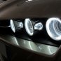 6x 85mm 90mm 95mm White LED Cotton Angel Eyes Halo Ring For Alfa Romeo 159 05-11