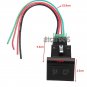 12V FOG LIGHT Amber Red LED Push Button Switch for Volkswagen Amarok Left Side