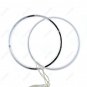 4x 106mm+131mm For BMW E90 Non Projector Light Blue CCFL Angel Eye LED Halo Ring