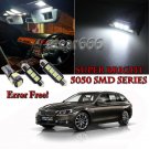 19 Premium White Bulb For BMW 5 Series F11 LED Interior Lights Kit Error Free