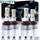 H9 + H11 Combo LED Headlight Bulbs For Chevrolet Malibu 2004-2012 High Low Beam