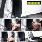 2x For Chrysler PT Cruiser 2001-10 Molded Rear Mud Flaps Fender Splash Mud Guard