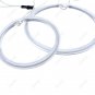 4x White CCFL Halo Rings For BMW E90/E91 LCI 3 Series LED Angel Eye 100mm+120mm