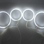 4x White CCFL Halo Rings For BMW E90/E91 LCI 3 Series LED Angel Eye 100mm+120mm
