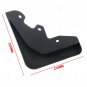 4x Plastics Mud Flaps Car For Ford Ecosport 2018 Splash Guard Fender Front Rear