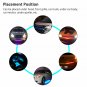 22inch RGB LED Grille Bumper Spoiler Hood Knight Rider Scanner Neon Light Strip